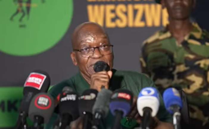 Afrique du Sud: l’ancien président Jacob Zuma appelle à voter contre son propre parti