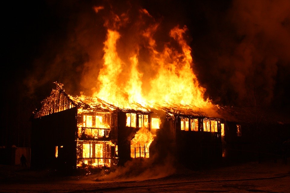 Incendie à Parakou: Plusieurs maisons brûlées au quartier Ganou Incendie à Parakou